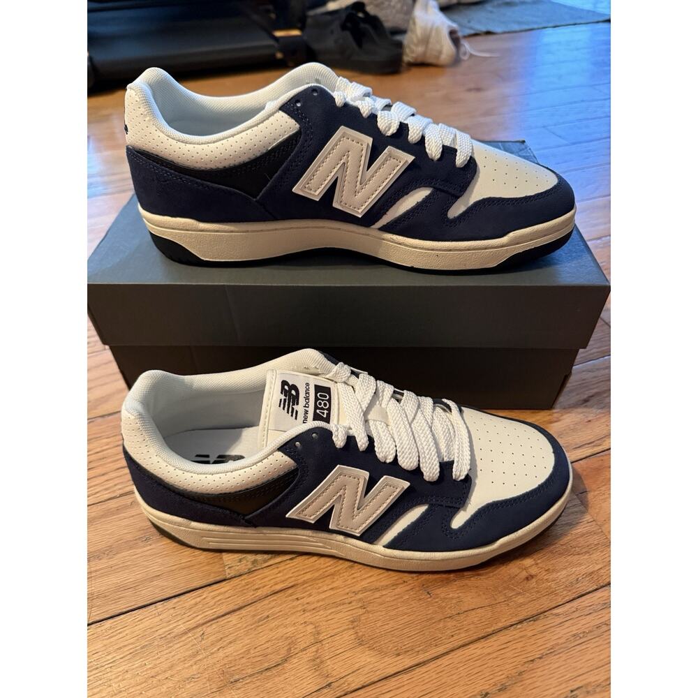 New Balance 480 Navy Sea Salt BB480PEN Men 9.5